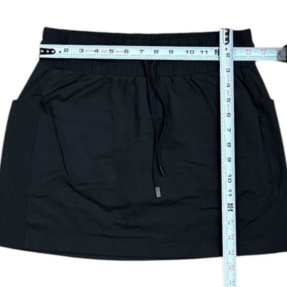 Athleta Black Skort XS Stretch Athletic Activewear With Built-In Shorts - Picture 8 of 9